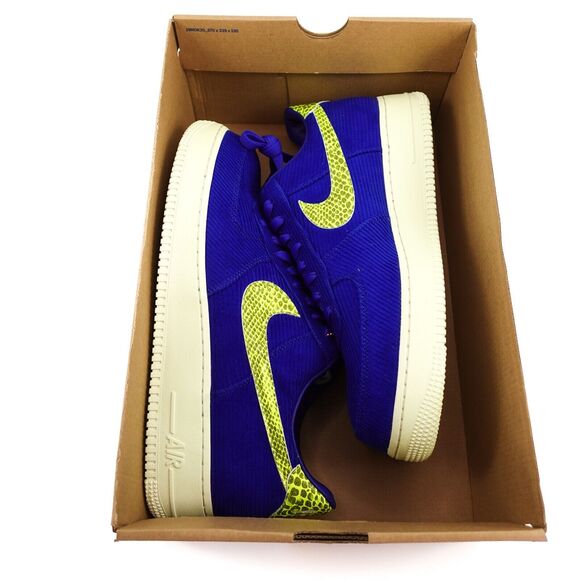 Nike Air Force 1 07 NXN Hyper Blue Glow In The Dark CK3314 400 Mens Size 12.5 main image 4